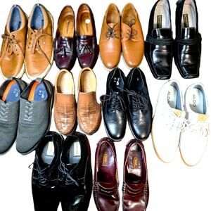 Bulk Men’s Dress Shoe Oxford Lot Of 10 Name Brand Wholesale Reseller High ROI